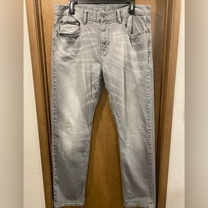 Banana Republic Men's Light Gray Straight Jeans